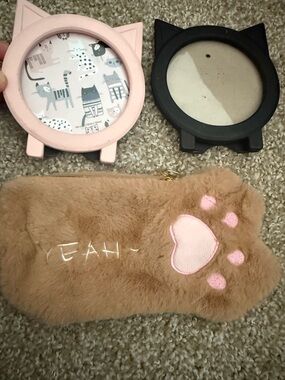 Cat mini frames and pouch